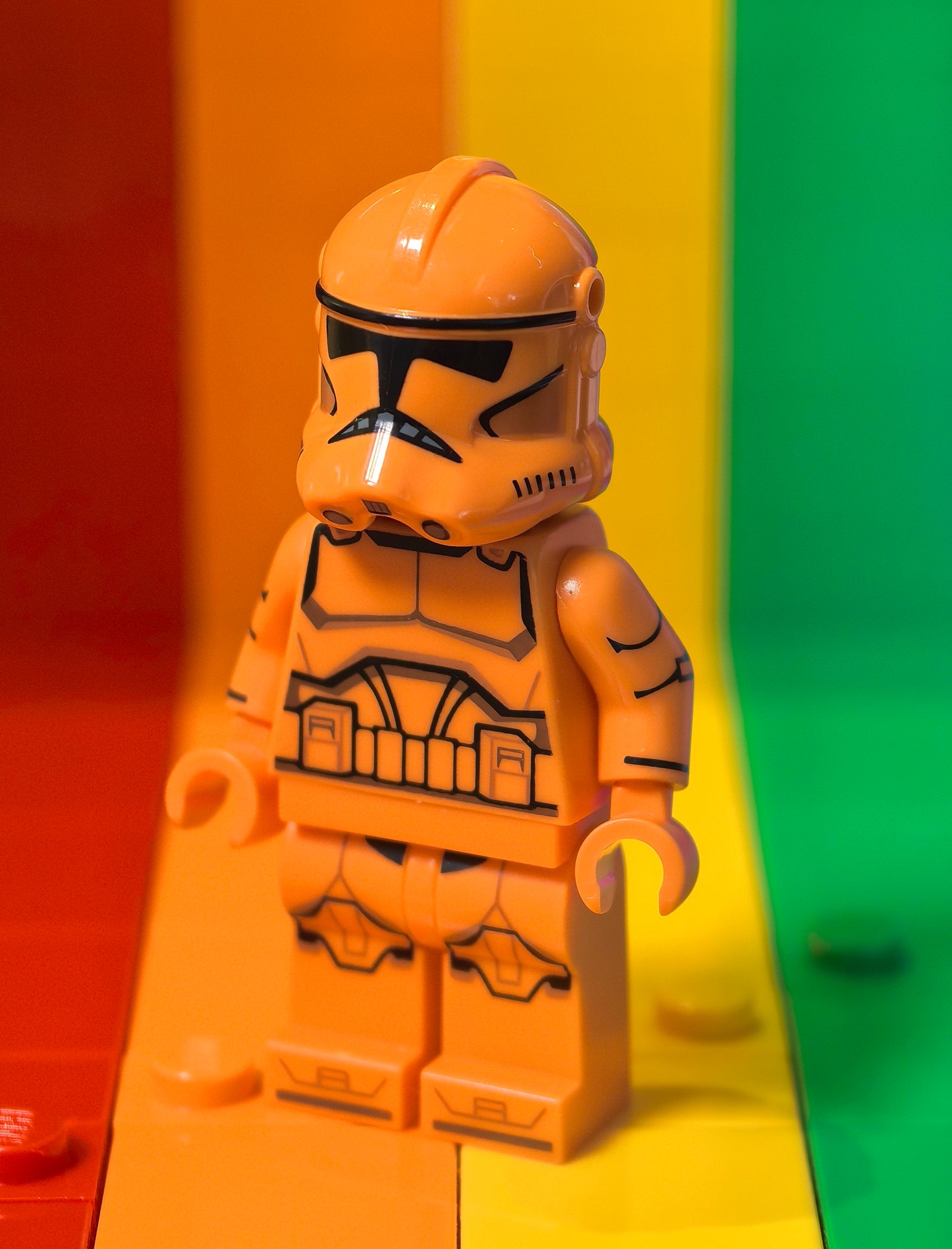 GCC Orange Mono Clone PREORDER - LEGO Custom Minifigure