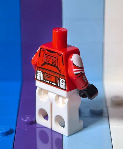 Commander Fox Replacement Body - LEGO Custom Parts (GCC)