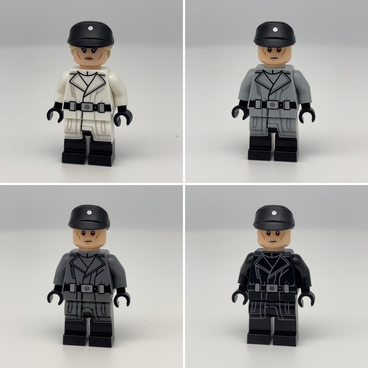 Imperial Trenchcoat Body (Belt Boxes) - LEGO Custom Parts (Orbital)
