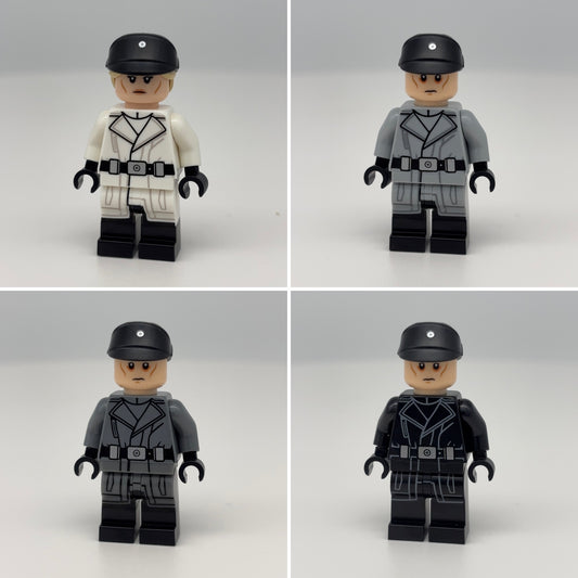 Imperial Trenchcoat Body (Belt Boxes) - LEGO Custom Parts (Orbital)