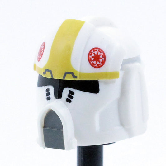 Clone Pilot Phase 2 Yellow Helmet - LEGO Custom Helmet