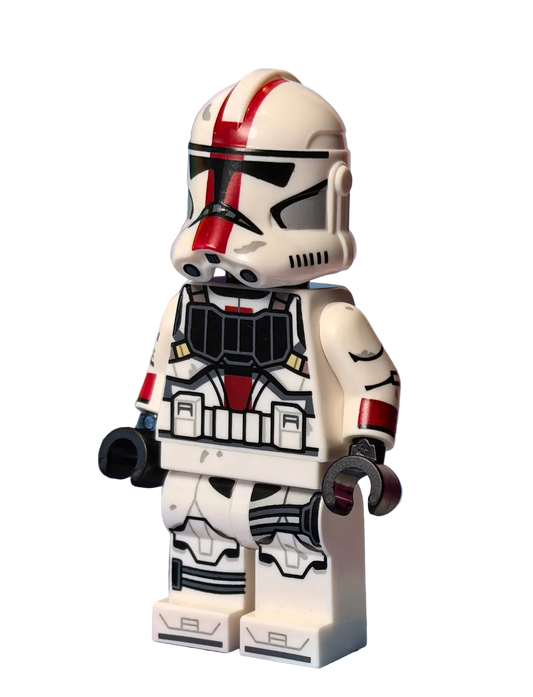 Red Trooper (Clone Rebellion) - LEGO Custom Minifigure (GCC)
