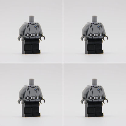 RC Security Bureau Attendant Torso - LEGO Custom Part