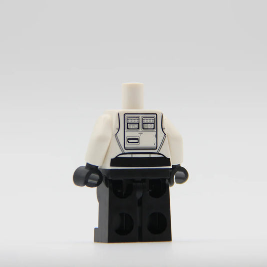 RC Security Bureau Armored Officer Torso - LEGO Custom Part