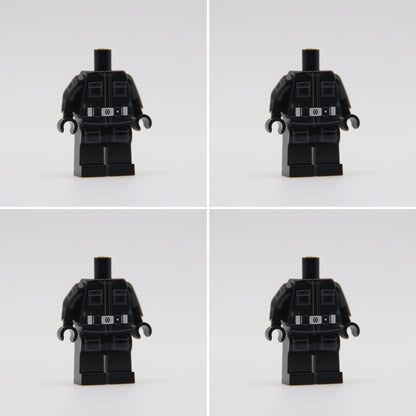 RC Black Imperial Army Fatigue Torso - LEGO Custom Part