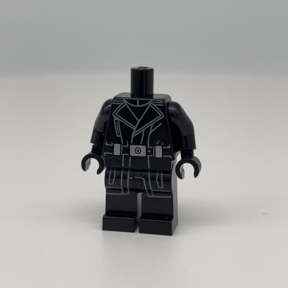Imperial Trenchcoat Body (Belt Boxes) - LEGO Custom Parts (Orbital)