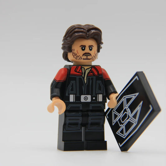 Cassian Andor (Pilot) - LEGO Custom Minifigure (RC)