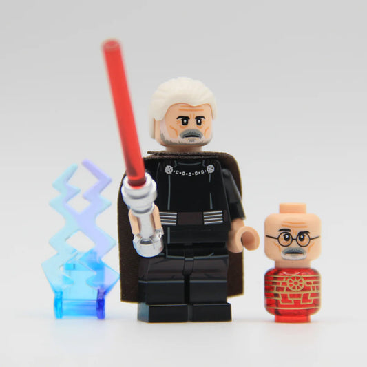 Count Dooku - LEGO Custom Minifigure (RC)