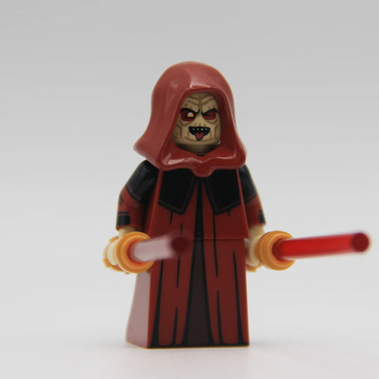 Palpatine (Dark Red) - LEGO Custom Minifigure (RC)