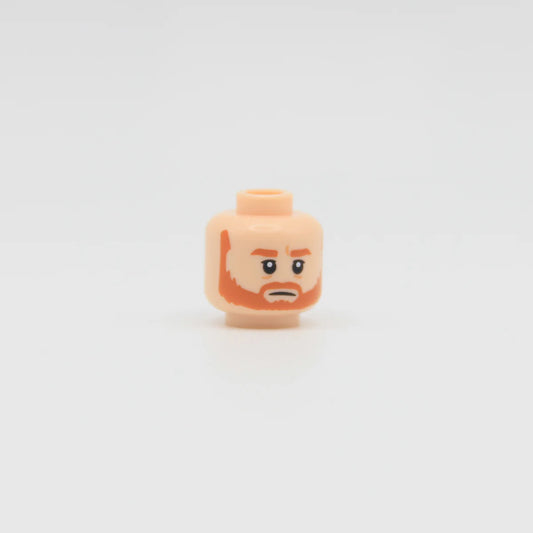 Obi-Wan Kenobi Head - LEGO Custom Part (RC)