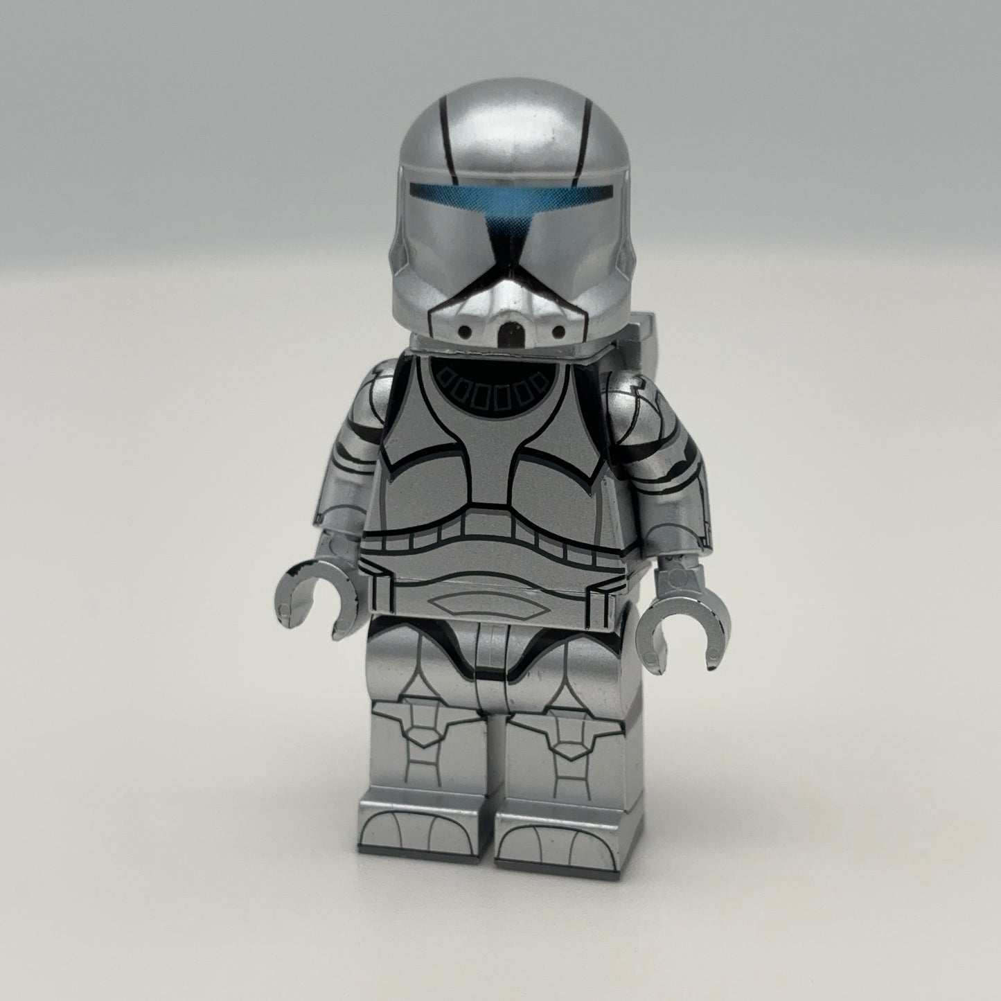 Clone Commando Silver - LEGO Custom Minifigure