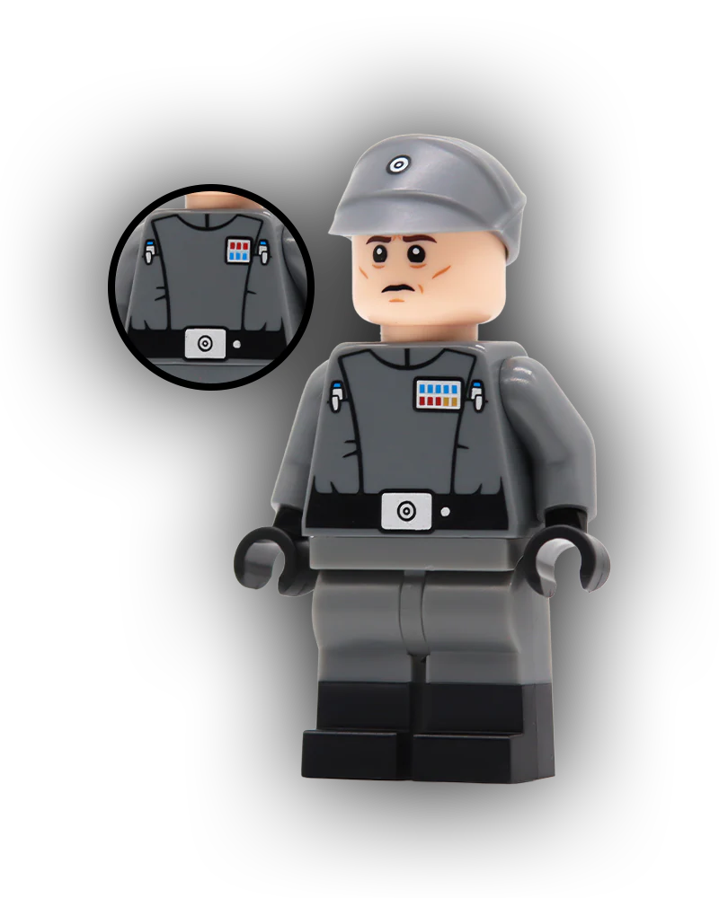 Moff JerJerrod - LEGO Custom Minifigure (BAFDE)