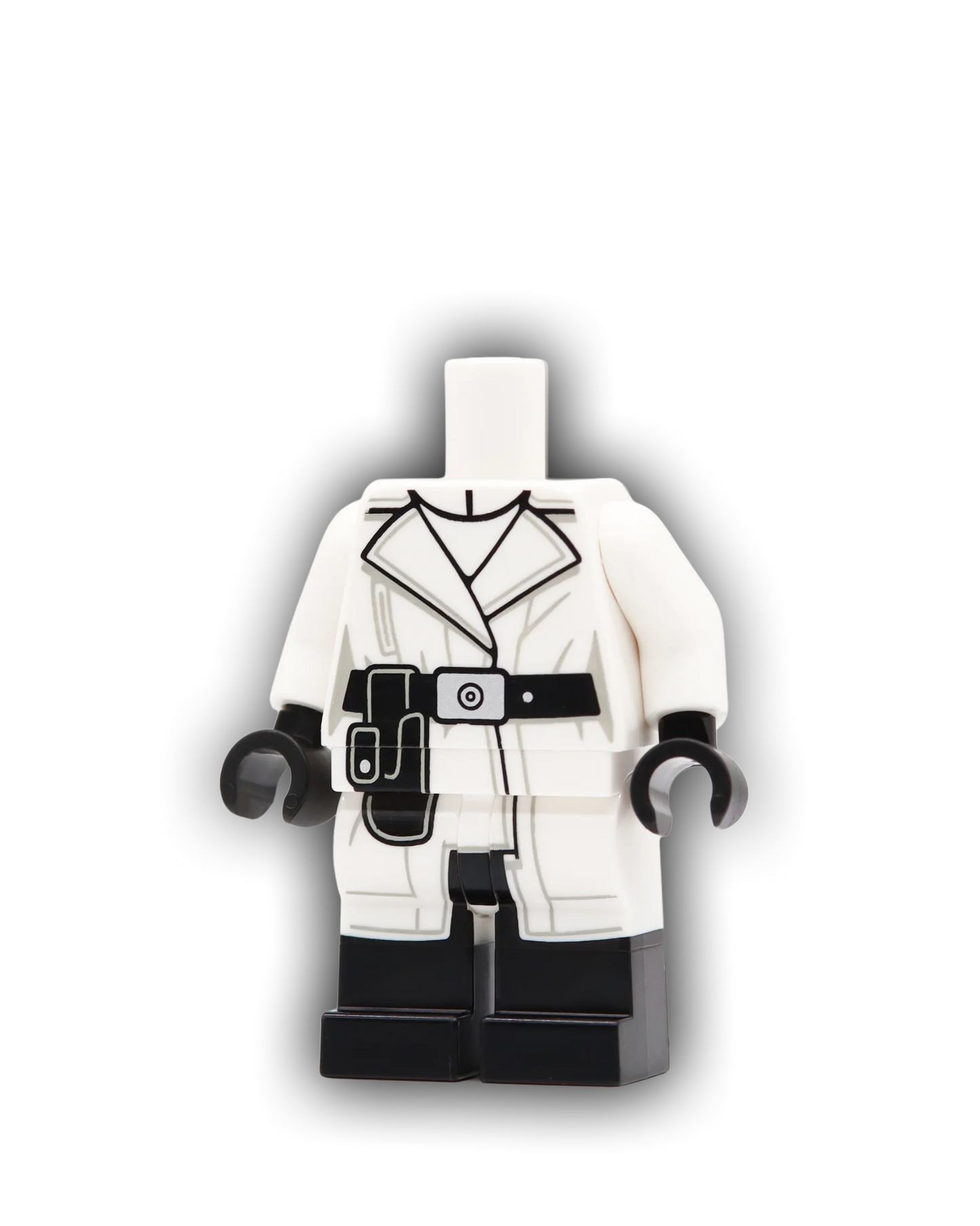 Dedra Imperial Trenchcoat Body - LEGO Custom Part (BAFDE)