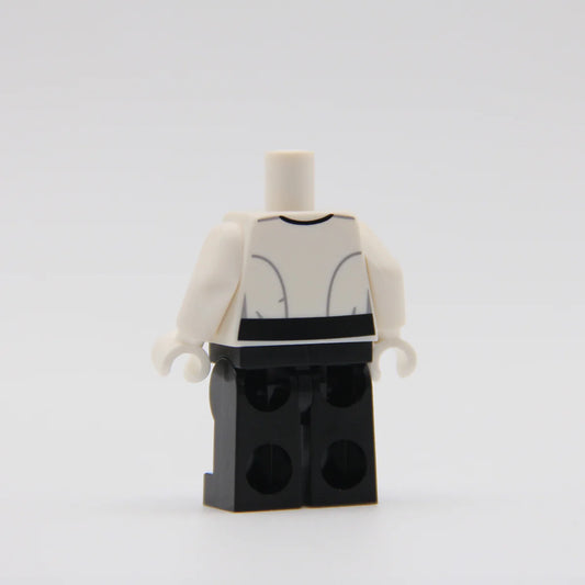 RC Security Bureau Captain Torso (No Belt Boxes) - LEGO Custom Part