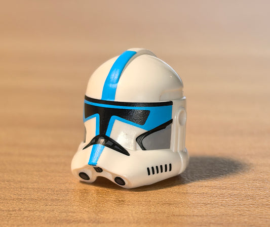 GCC Blue Commander Helmet - LEGO Custom Helmet