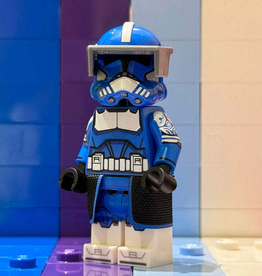 GCC Blue Commander Fox PREORDER - LEGO Custom Minifigure