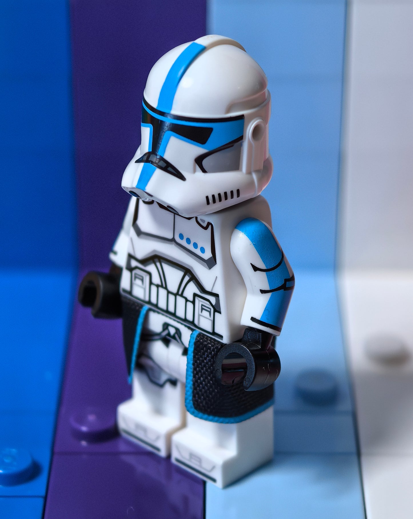 GCC Blue Lieutenant PREORDER - LEGO Custom Minifigure
