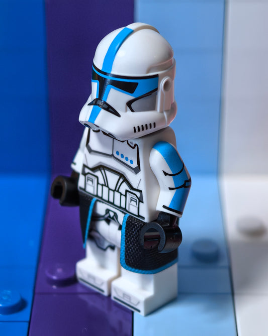 GCC Blue Lieutenant PREORDER - LEGO Custom Minifigure