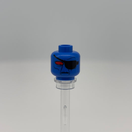 Duros Head (Eyepatch) - LEGO Custom Part (Orbital)
