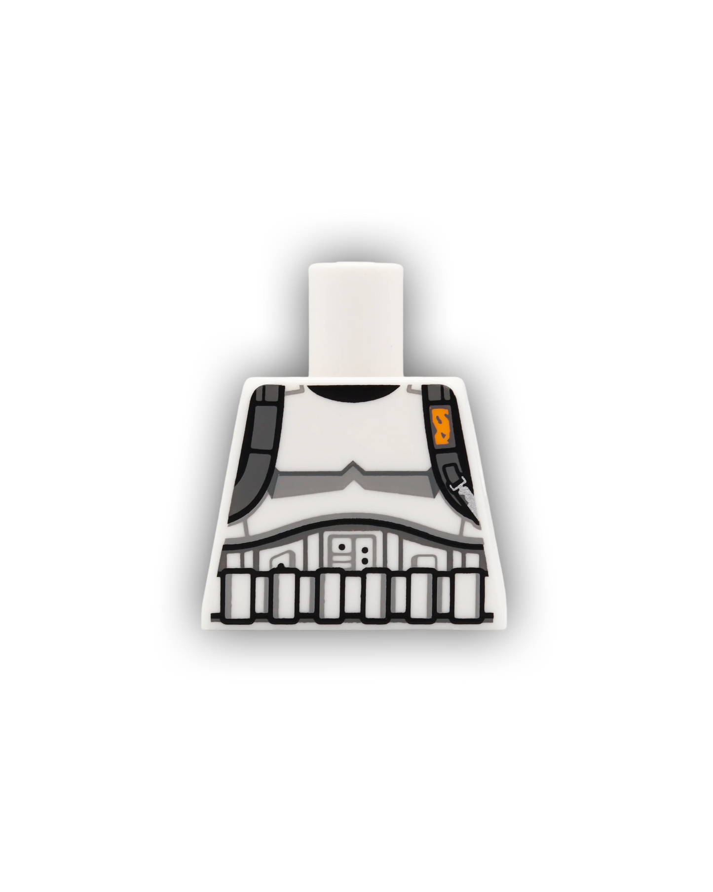 Backpack Stormtrooper Torso - LEGO Custom Part (BAFDE)