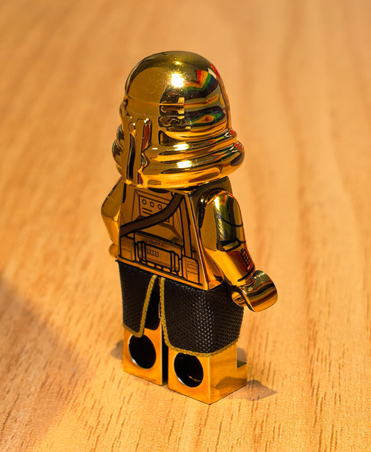 GCC Gold Chrome Airborne PREORDER - LEGO Custom Minifigure