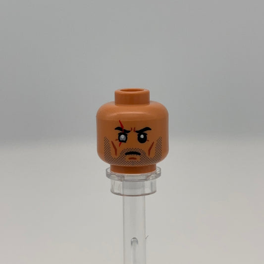 Commander Wolffe Head - LEGO Custom Accessory (GCC)
