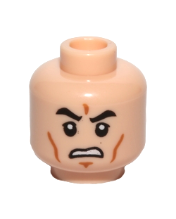 Clone Trooper Head (Angry) - LEGO Authentic Part