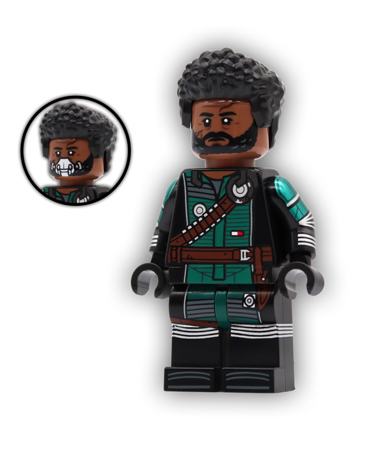 Saw Gerrera - LEGO Custom Minifigure (BAFDE)