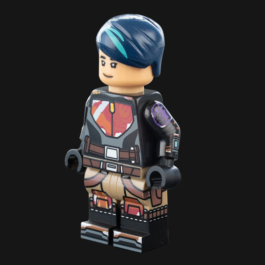 Graffiti Girlboss - Custom Figure (Weber - Pad)