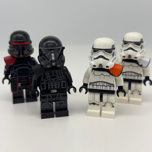Stormtrooper Painted Pauldron - LEGO Custom Accessory (PW)