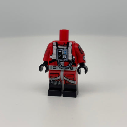 Rebel Pilot Jumpsuit Body - LEGO Custom Parts (Orbital)