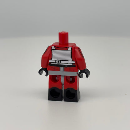 Rebel Pilot Jumpsuit Body - LEGO Custom Parts (Orbital)