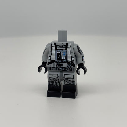 Rebel Pilot Jumpsuit Body - LEGO Custom Parts (Orbital)