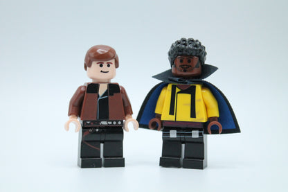Lando Calrissian & Han Solo Duo Pack - LEGO Custom Minifigures (Orbital)