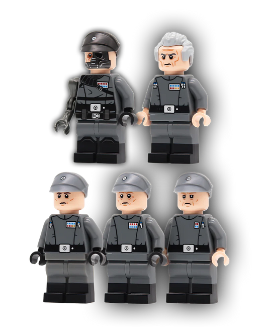 Imperial Officer Wave 2 Pack - LEGO Custom Minifigures (BAFDE)