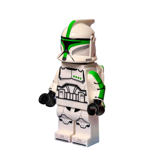 LEGO bright green phase 1 clone trooper with jetpack