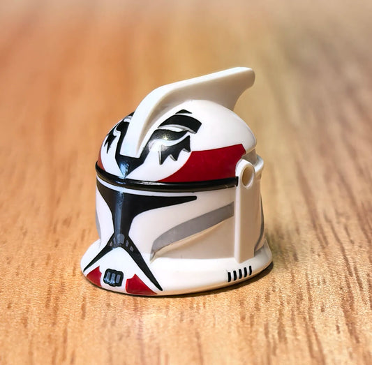 P1 Dark Red Wolfpack Helmet PREORDER - LEGO Custom Helmet (GCC)