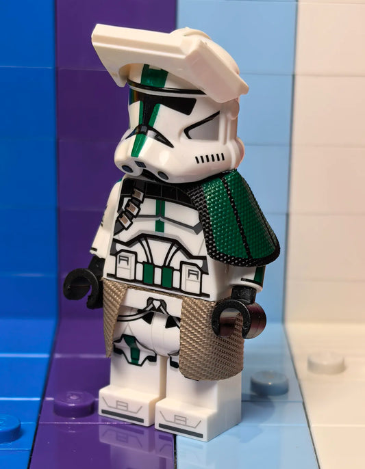 Dark Green Commander Deviss PREORDER - LEGO Custom Minifigure (GCC)