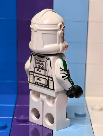 Dark Green Commander Deviss - LEGO Custom Minifigure (GCC)