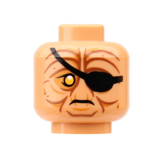 Dressellian Eyepatch Head - Custom Part (Orbital)