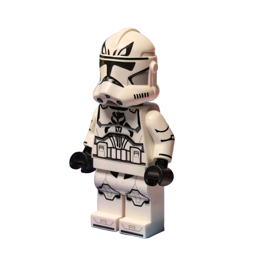 LEGO clone trooper figure elite forces front view