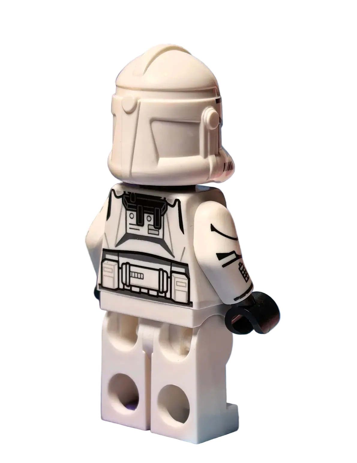 LEGO clone trooper figure elite forces back view