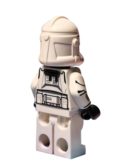 LEGO clone trooper figure elite forces back view