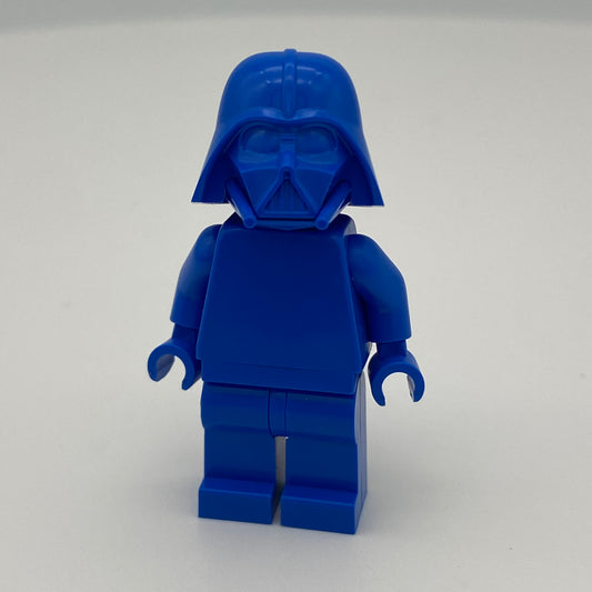 Prototype Blue Darth Vader Monochrome - Authentic Lego Minifigure