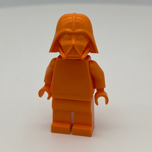 Prototype Orange Darth Vader Monochrome - Authentic Lego Minifigure