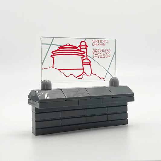 Tactical Display, Jabba's Palace - LEGO Custom Accessory (Orbital)