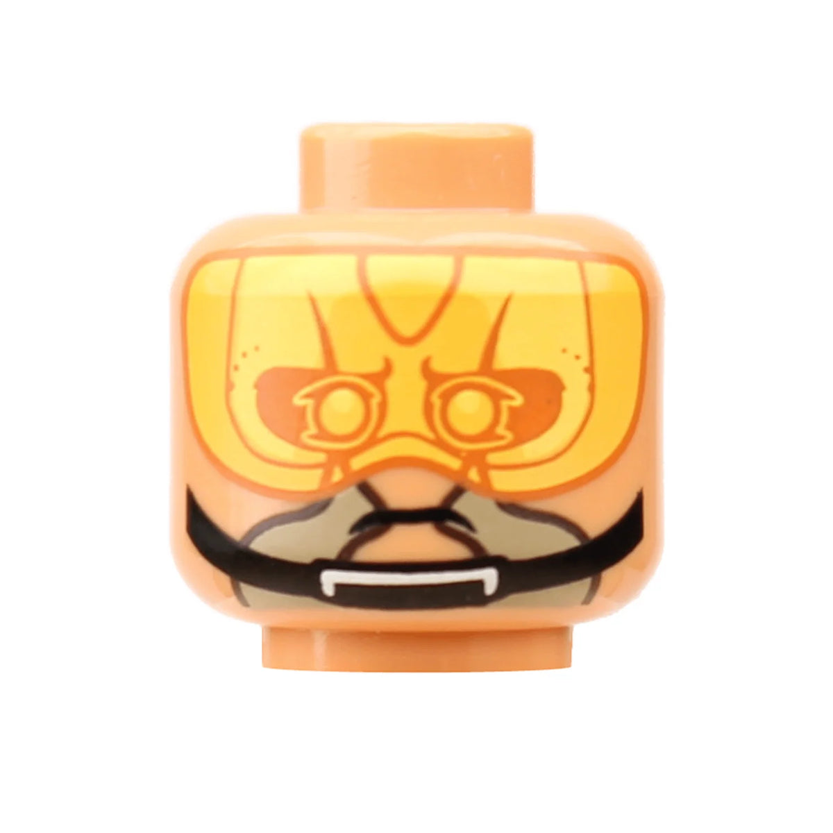 Rebel Pilot Head (Alien) - Custom Part (Orbital)