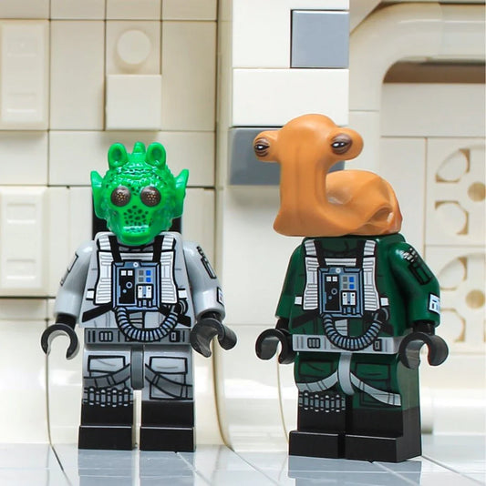 Rebel Pilot Jumpsuit Body - LEGO Custom Parts (Orbital)