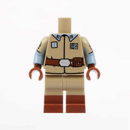 Rebel Officer Body - LEGO Custom Parts (Orbital)