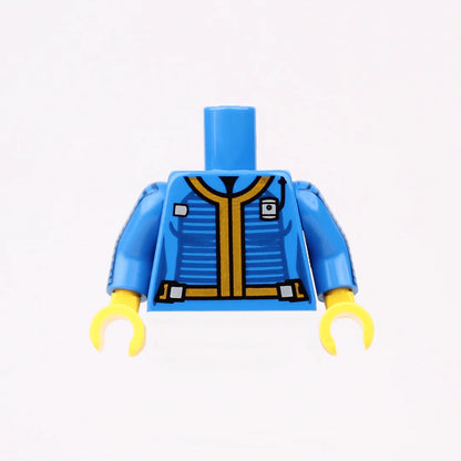 Fallout Vault Torso (Female) - LEGO Custom Part (Orbital)